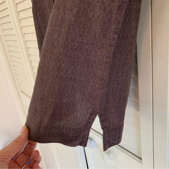 Vintage Patagonia Pataloha Womens 8 Shirt Deep Plum Tencel Organic Cotton 2002 - Picture 7 of 14